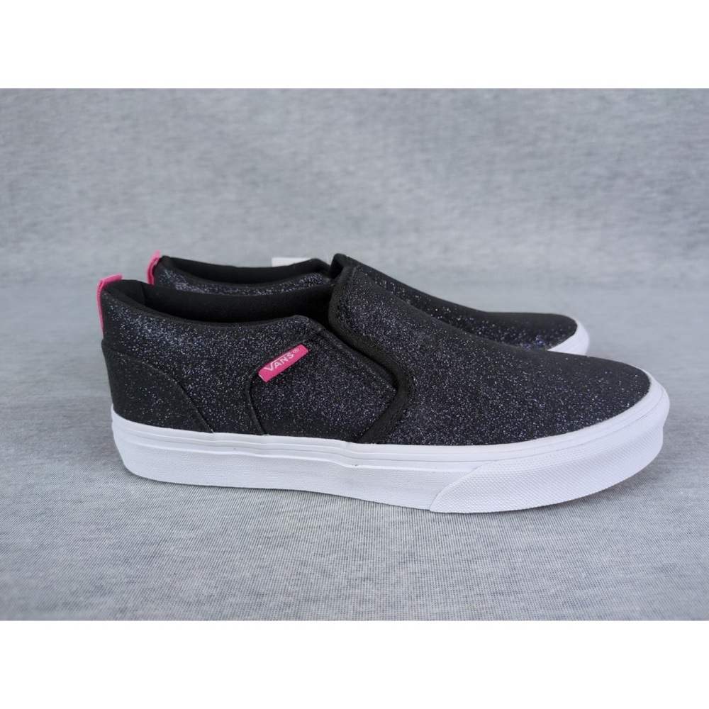 2x 👯‍♀️Host Pick⚡️Vans Asher Glitter Slip-on Shoes - Picture 4 of 16
